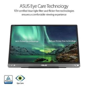 ASUS ZenScreen 15.6” Portable Monitor - 1080P Quality & Compact