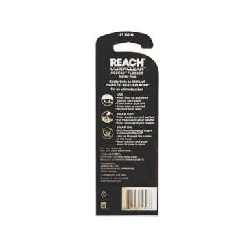 Listerine Ultraclean Snap-On Flosser for Easy Oral Care