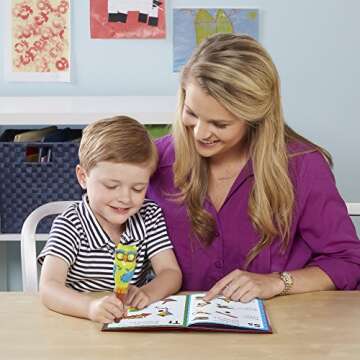 Educational Insights Hot Dot Jr. Let's Learn the Alphabet Interactive Book & Pen Set