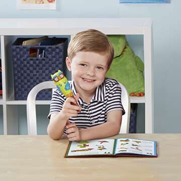 Educational Insights Hot Dot Jr. Let's Learn the Alphabet Interactive Book & Pen Set