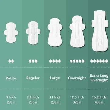 Rael Organic Cotton Cover Pads - Heavy Absorbency, Unscented