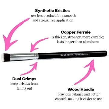 Under Eye Concealer Brush - Flawless Coverage & Versatile Use