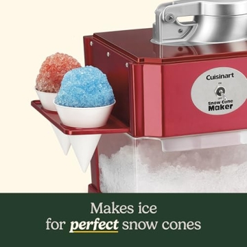 Cuisinart Snow Cone Maker - Fun Icy Treats for All Ages