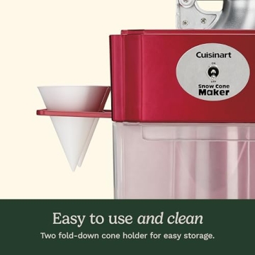 Cuisinart Snow Cone Maker - Fun Icy Treats for All Ages