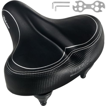 Bikeroo Oversized Bike Seat for Ultimate Comfort on All Bikes