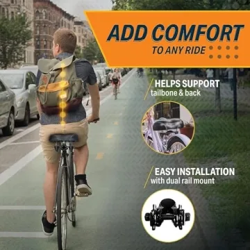 Bikeroo Comfort Bike Seat for Peloton & All Bicycles