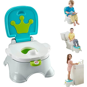 Fisher-Price Royal Stepstool Potty Training Seat with Music