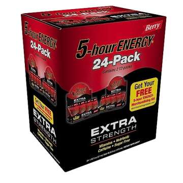 5-Hour Energy Extra Strength Beverage - Black Berry Flavor