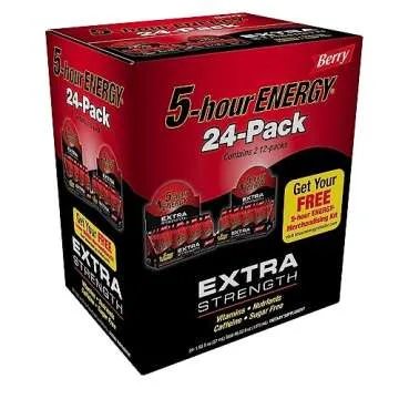 5-Hour Energy Extra Strength Beverage - Black Berry Flavor