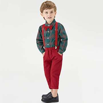 Moyikiss Toddler Dress Suit for Baby Boys - Stylish Elegance
