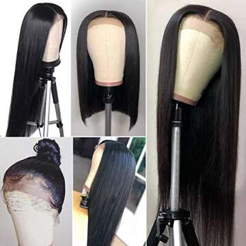 Buy 4x4 HD Lace Closure Wigs Human Hair - 150% Density