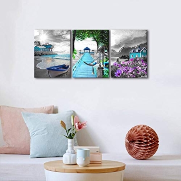 Vibrant BYXART 3 Piece Canvas Wall Art for Décor