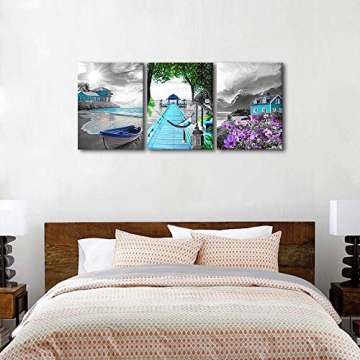 Vibrant BYXART 3 Piece Canvas Wall Art for Décor