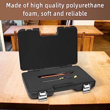 DECOHS 4 Pcs Pick and Pluck Foam- 12 x 12 x 2 Inch Pick Apart Foam Insert- Pluck Pre Cube Sheet Foam with Bottom Use for Board Game Box Cases Storage Drawer