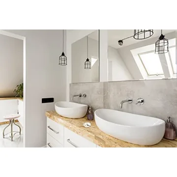 RUIMIC Ceramic White Mandala Jewelry Holder for Her