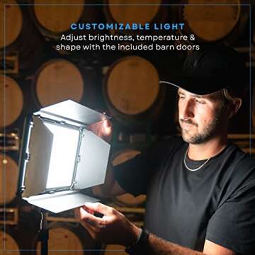 Lume Cube Lighting Kit | Rechargeable Bicolor LED Panels