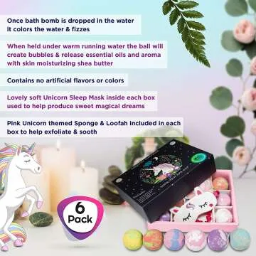 Unicorn Bath Toy Kit