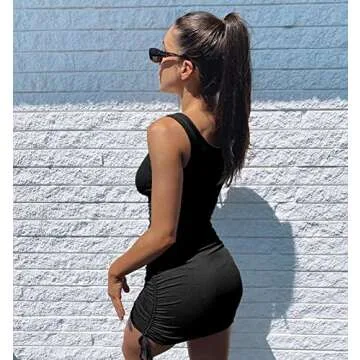 Wenrine Women Bodycon Mini Dress for Stylish Occasions