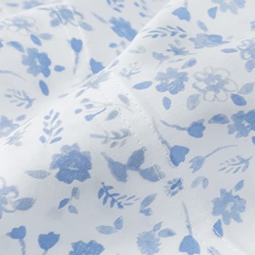 Martha Stewart Egyptian Cotton Full Sheet Set - Floral Design