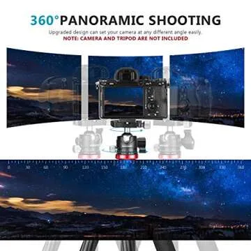 NEEWER 28mm Low Profile Ball Head for Tripods