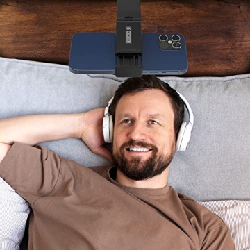 Universal Phone Clip Holder Hands-Free Travel Viewing