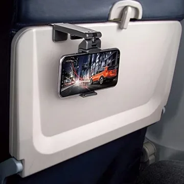 Universal Phone Clip Holder Hands-Free Travel Viewing