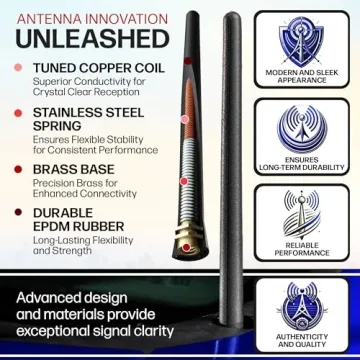 Rubber Antenna for Chevrolet Silverado 2006-2025