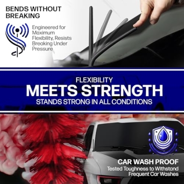 Rubber Antenna for Chevrolet Silverado 2006-2025