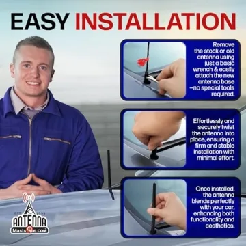 Rubber Antenna for Chevrolet Silverado 2006-2025