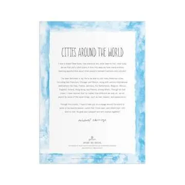 Galison 1000 Piece Cities Around The World Puzzle