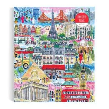 Galison 1000 Piece Cities Around The World Puzzle