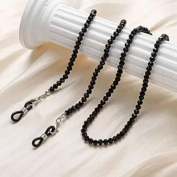 Purida Beaded Eyeglasses Chain - Elegant Accessory for Women