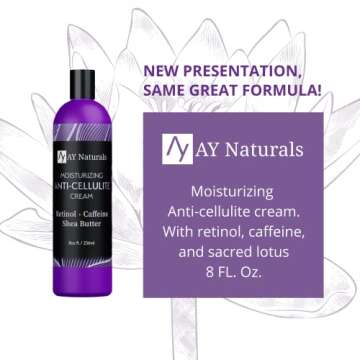 AY Naturals Anti-Cellulite Cream | Firm & Smooth Skin