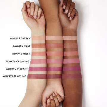 e.l.f Primer-Infused Blush, Long-Wear, Matte, Bold, Lightweight, Blends Easily, Contours Cheeks, Always Rosy, All-Day Wear, Vegan & Cruelty-Free