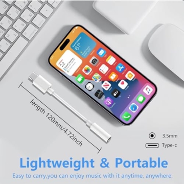 Seulliya USB C to 3.5mm Adapter for Hi-Res Audio