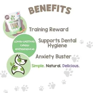 Nature Gnaws USA Deer Antlers for Dogs 4-7" (3 Count) - Mix of Split and Whole Pieces - Long Lasting for Small and Medium Breeds - Natural Dog Chew Bones