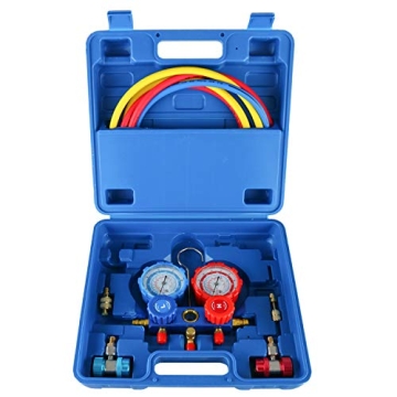 YaeTek 4CFM Rotary Vane Vacuum Pump HVAC A/C Kit