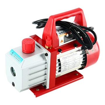 YaeTek 4CFM Rotary Vane Vacuum Pump HVAC A/C Kit