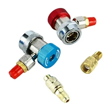 YaeTek 4CFM Rotary Vane Vacuum Pump HVAC A/C Kit