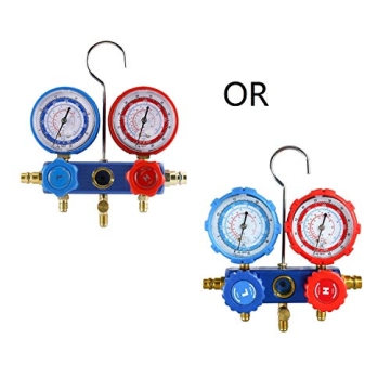 YaeTek 4CFM Rotary Vane Vacuum Pump HVAC A/C Kit