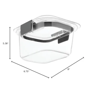 Rubbermaid Brilliance Leak-Proof Food Storage Containers