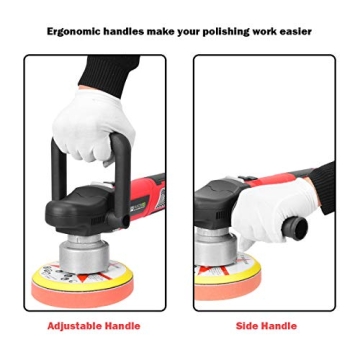 Goplus Random Orbital Polisher for Automotive Detailing