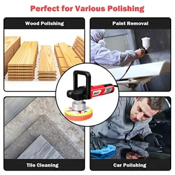 Goplus Random Orbital Polisher for Automotive Detailing