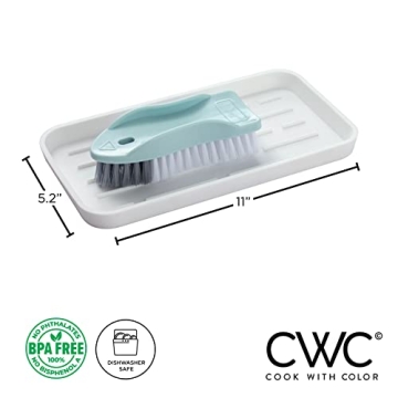 COOK WITH COLOR Silicone Sponge Holder for Kitchen & Bathroom