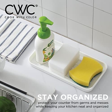 COOK WITH COLOR Silicone Sponge Holder for Kitchen & Bathroom