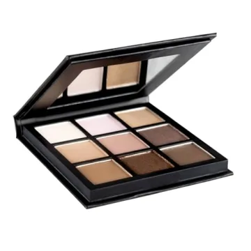 Shine Cosmetics Eyeshadow Palette, Compact - Versatile, Long-lasting, Smudge-proof, Highly Pigmented (Be Humble)