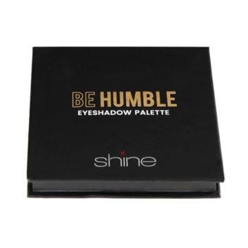 Shine Cosmetics Eyeshadow Palette, Compact - Versatile, Long-lasting, Smudge-proof, Highly Pigmented (Be Humble)