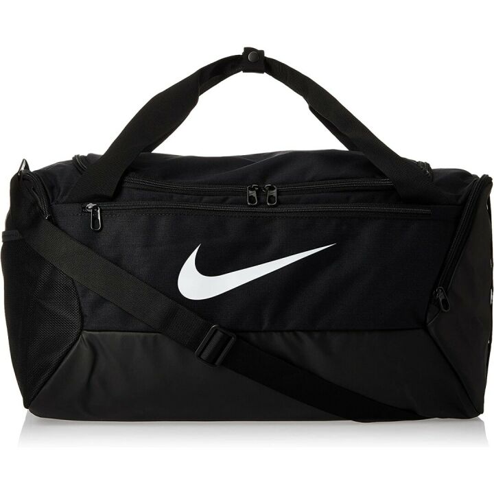 Nike Brasilia Small Duffel 9.0 - Black/White One Size