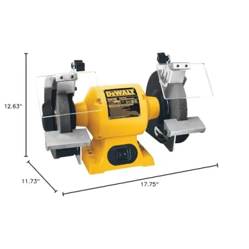 Powerful DEWALT 8-Inch Bench Grinder for Precision Grinding