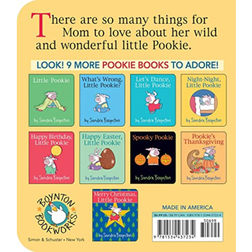 I Love You, Little Pookie - Adorable Board Book for Kids